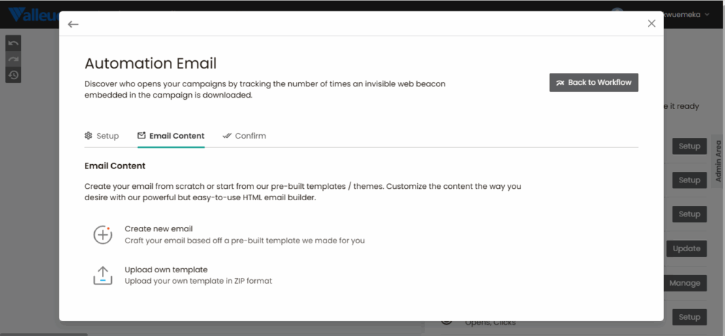 write automated emails
